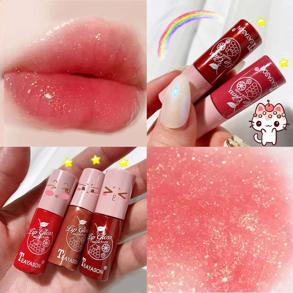 Mini 10-Colors Liquid Lip Gloss Set