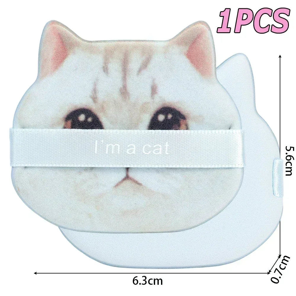 10PCS Cute Cat Makeup Puff Set